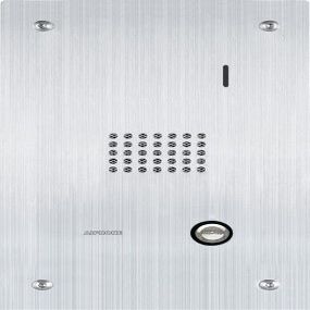 Aiphone Corporation is-SS Audio Door/Sub Station for is Series Local Hardwired Video Intercom, Stainless Steel, 10-7/16" x 5-15/16" x 1-5/8"