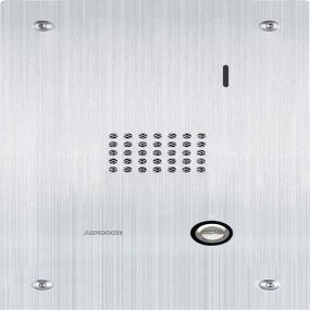 Aiphone Corporation is-SS Audio Door/Sub Station for is Series Local Hardwired Video Intercom, Stainless Steel, 10-7/16" x 5-15/16" x 1-5/8"