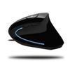 Adesso iMouse E1 - Vertical Ergonomic Illuminated Mouse - Optical - Cable - Glossy Black - USB - 1600 dpi - Scroll Wheel - 6 Button(s) - Right-Handed Only - IMOUSE E1 view 2