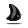 Adesso iMouse E1 - Vertical Ergonomic Illuminated Mouse - Optical - Cable - Glossy Black - USB - 1600 dpi - Scroll Wheel - 6 Button(s) - Right-Handed Only - IMOUSE E1 view 4