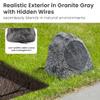 12R6G Outdoor Granite 6.5" Rock 12 Speaker Set for Deck Pool Spa Yard Garden view 2