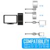Kingwin USB 3.0 to SSD/SATA/IDE Universal Adapter for 2.5 Inch, 3.5 Inch, 5.25 Inch Hard Drives. Compatible w/ (SATA I/II/III) HDD, [Hot Swappable], 5 Gbps Speed, UASP. Easily Back Up Your Data view 3