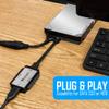 Kingwin USB 3.0 to SSD/SATA/IDE Universal Adapter for 2.5 Inch, 3.5 Inch, 5.25 Inch Hard Drives. Compatible w/ (SATA I/II/III) HDD, [Hot Swappable], 5 Gbps Speed, UASP. Easily Back Up Your Data view 4