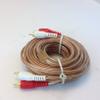 25 FT Stereo RCA Cable with RED/White Color Coded Ends view 1
