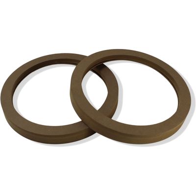 Audiopipe RING8BZ Nippon Pipeman 8 Speaker Ring With Bezel Sold In Pairs