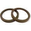 Audiopipe RING8BZ Nippon Pipeman 8 Speaker Ring With Bezel Sold In Pairs view 1