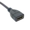 chenyang HDMI Extension Cable,HDMI 1.4 Male to Female 90 Degree UP Angled Extension Cable 0.5m view 4