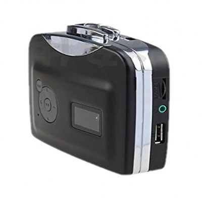 Nicoleshop Cassette Tape to Mp3 Through USB Disc USB Flash Drive Mp3 Converter Adapter Wih USB Cable