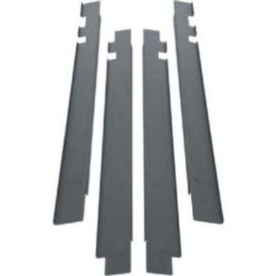 Middle Atlantic Front AIR Dam / 1 Space Zero-U Panel Mount, Pair for Left and Right SI