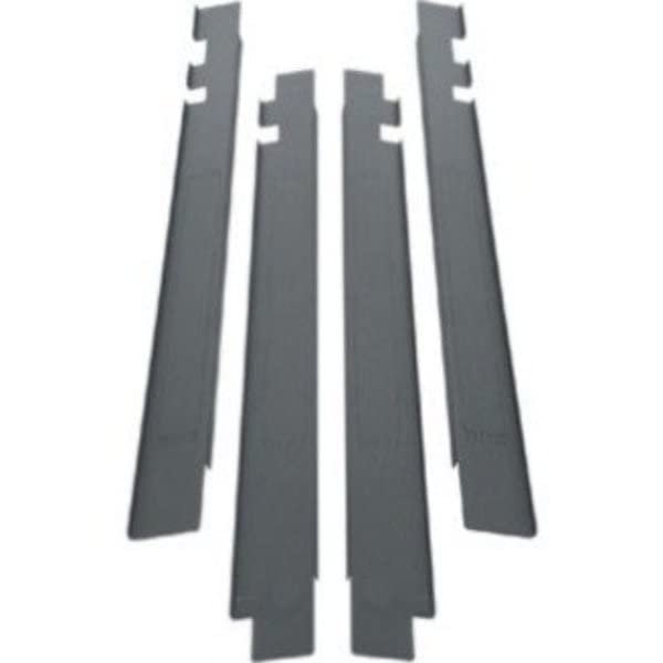 Middle Atlantic Front AIR Dam / 1 Space Zero-U Panel Mount, Pair for Left and Right SI