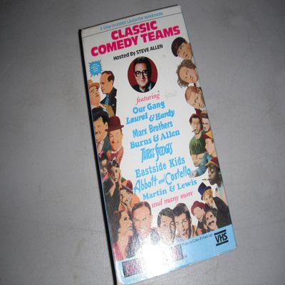 Classic Comedy Teams VHS 110 Minutes 085024080108