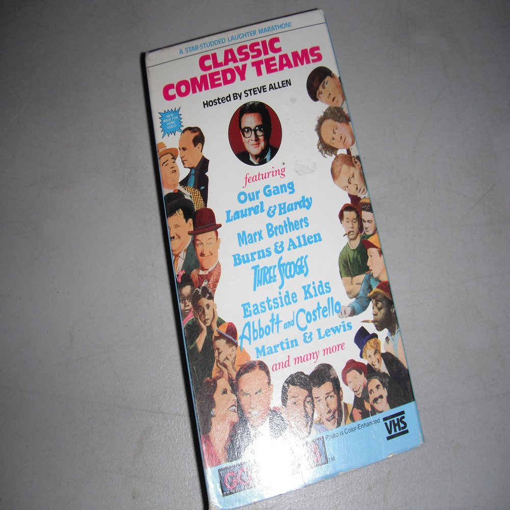 Classic Comedy Teams VHS 110 Minutes 085024080108