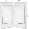 Ngaantyun 2Pcs Simple Photo Frame for Fujifilm Instax Polaroid Mini Films (Mni 41/12/11/40/8 Camera Film, Mini 7s 7+ EVO Liplay Camera Film) view 4