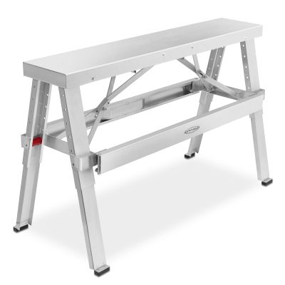 GypTool Adjustable Height Drywall Taping & Finishing Walk-Up Bench: 18 in. - 30 in.