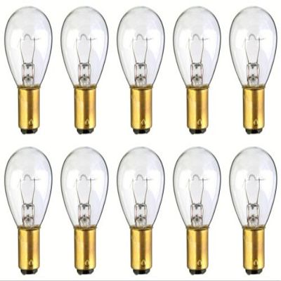 CEC Industries #1134 Bulbs, 6.2 V, 24.242 W, BA15d Base, RP-11 shape (Box of 10)