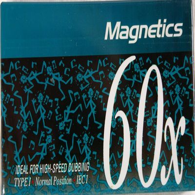 Magnetics 60X High_Speed Dubbing Recording Cassette Tape