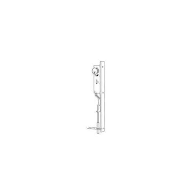 Adams Rite 1870-30-313 Cylinder-Operated Flushbolt For Aluminum Stile Doors (1-1/8" Backset)