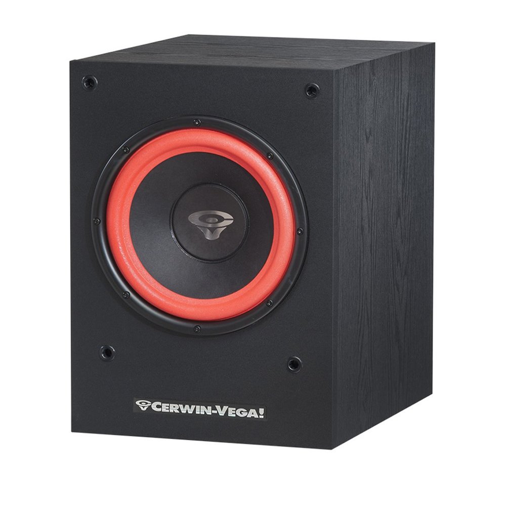 Cerwin Vega Mobile CV SL Series 10" Powered Home Theatre Subwoofer - SL-10S