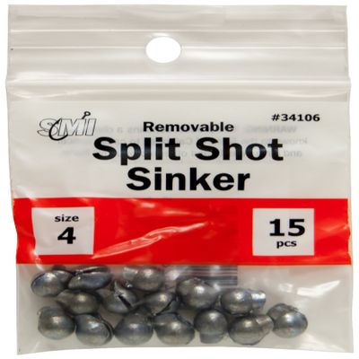 Beau Mac Split Shot Removable 4 15pk 34106