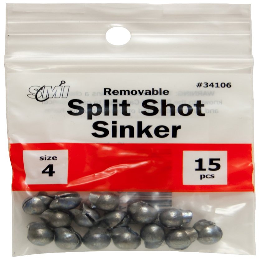 Beau Mac Split Shot Removable 4 15pk 34106