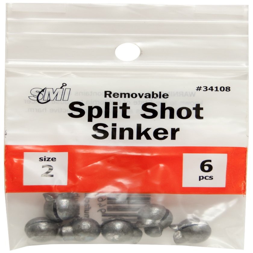Beau Mac Split Shot Removable 2 6pk 34108