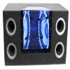 Pyramid 10" 1000W Dual Car Audio Subs Box Subwoofers Bandpass w/Neon (2 Pack) view 2