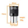 AstroStreet GSO Apocromate 2.5X Barlow Lens, 1.2 inches (31.7 mm) Diameter, Made in Taiwan view 3