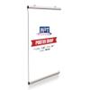 Poster Snap Set for 24" Poster Width 1.02" Silver Anodized Aliminum view 2