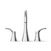 KOHLER K-T26426-4-CP Simplice Deck-Mount Bathroom Faucet Trim, Premium Durable Metal, Corrosion Resistant, Chic Design, Polished Chrome view 2