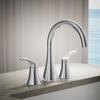 KOHLER K-T26426-4-CP Simplice Deck-Mount Bathroom Faucet Trim, Premium Durable Metal, Corrosion Resistant, Chic Design, Polished Chrome view 3