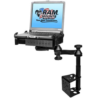 RAM Mounts (RAM-VB-184T-SW1 Universal Tele-Pole No Drill Vehicle Laptop Mount Stand