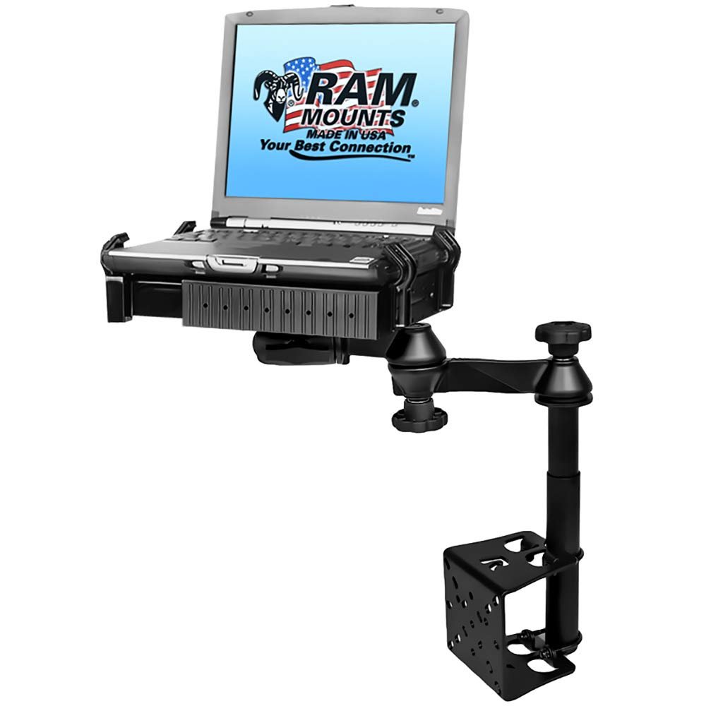 RAM Mounts (RAM-VB-184T-SW1 Universal Tele-Pole No Drill Vehicle Laptop Mount Stand