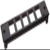 RAM MOUNTS (RAM-FP2-S5-0830-1450 Tough-Box Console Custom 2" Faceplate. Accomodates Five Switches view 1