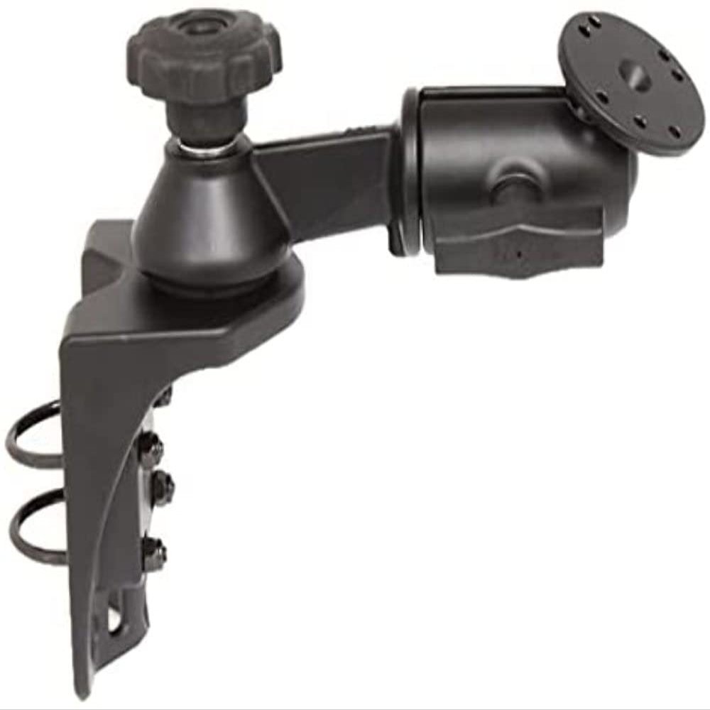 RAM Mounts (RAM-VB-110V-2U Single Swing Arm On Vertical Rail Mounting Base. Swing Arm Connects to A 2.5" Diameter Ball Base.