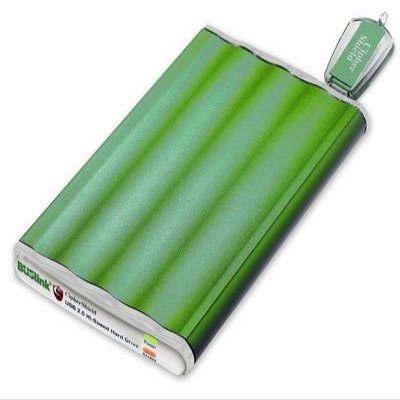 BUSlink 2TB CipherShield 256-Bit USB 2.0 Slimline External Drive