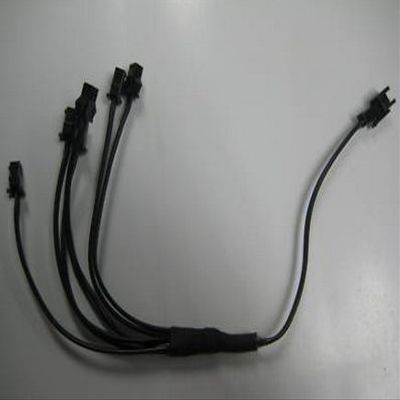 6 in 1 Splitter Cable for EL Wire Neon Strip Light Conected with Inverter