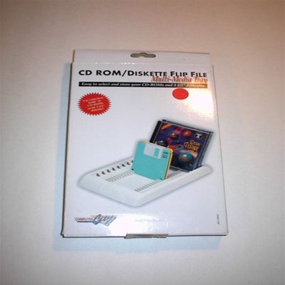 CD-ROM/ DISKETTE FLIP FILE: Multi-Media Tray