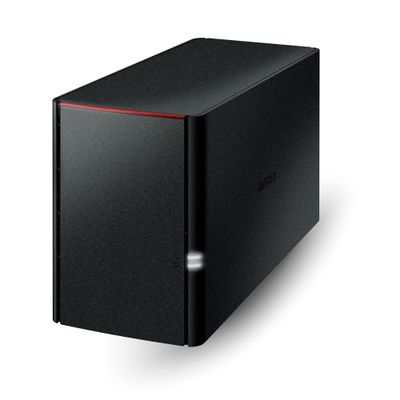 BUFFALO LinkStation 220 8TB 2-Bay NAS Network Attached Storage with HDD Hard Drives Included NAS Storage that Works as Home Cloud or Network Storage Device for Home