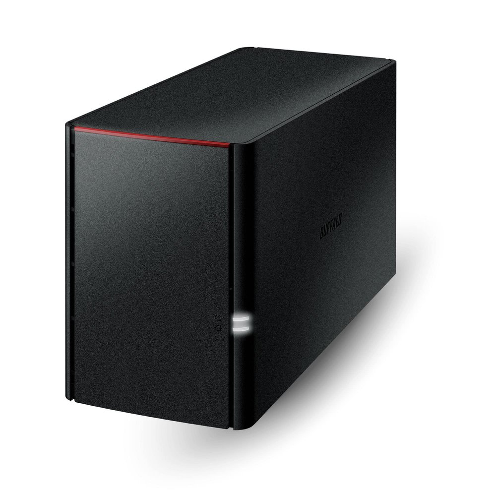 BUFFALO LinkStation 220 8TB 2-Bay NAS Network Attached Storage with HDD Hard Drives Included NAS Storage that Works as Home Cloud or Network Storage Device for Home