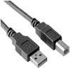 10ft 2.0 A to B/Male to Female USB Cord + 10ft 2-Prong Figure-8 AC Power Cord Cable Compatible for Expression XP-200 XP-300 XP-400 Printer + eCool4U Cable Tie view 2