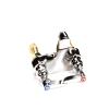 T&S Brass B-0871-WS Lavatory Faucet, Deck Mount, 4-Inch Centers, 1.5 GPM Aerator, 1/2-Inch NPSM Male Shanks view 4