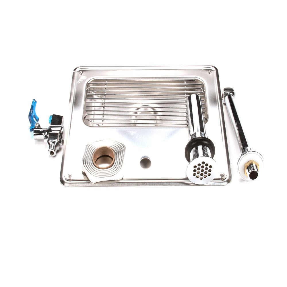 T&S Brass 5GF-8P-WS Water Station with Retro Glass Filler