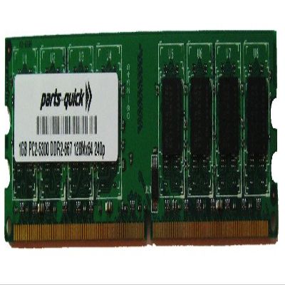 1GB Memory Upgrade for HP Pavilion Media Center TV m8090d DDR2 PC2-5300 667MHz Desktop Non-ECC DIMM RAM (PARTS-QUICK Brand)