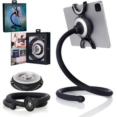 OCTA Spider Monkey - Premium 36" Modular Gooseneck Tablet Mount for iPad Pro, Air, Mini, Galaxy Tab, Surface - Adjustable Stand for Bed, Desk & Couch (for Devices up to 13")