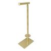 Kingston Brass CC8002 Claremont Freestanding Toilet Paper Holder, Polished Brass view 1