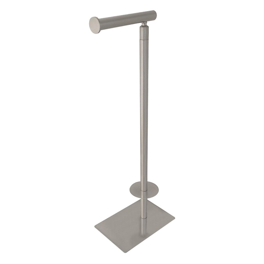 Kingston Brass CC8008 Claremont Freestanding Toilet Paper Holder, 22-3/4-Inch, Satin Nickel