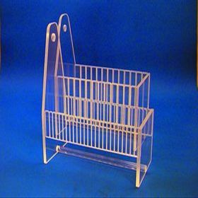 EMS Lucite 12-Film Rack, for 4x5"