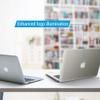 iBenzer Basic Soft-Touch Series Plastic Hard Case, Keyboard Cover, Screen Protector for Apple Macbook Air 13-inch 13" A1369/1466, Gray view 3