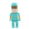 64GB USB 2.0 Flash Drive Cartoon Man Doctor Surgeon Nurse Robot Shape Pen Drive Thumb Drive Memory Stick Pendrive Jump Drive Flash Disk (Green) view 1