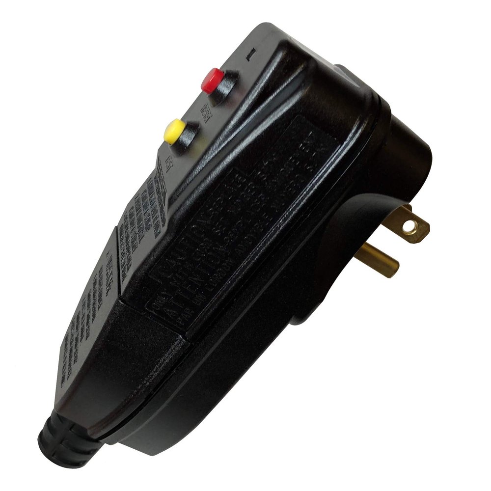 Webber Replacement Plug-in GFCI - auto-Reset for All AWG Sizes. 15A/120V, User Attachable. GFCI Includes All 4 Grommet Sizes. Webber WBGF18-3P-KIT-15A (WBGF18-3P)
